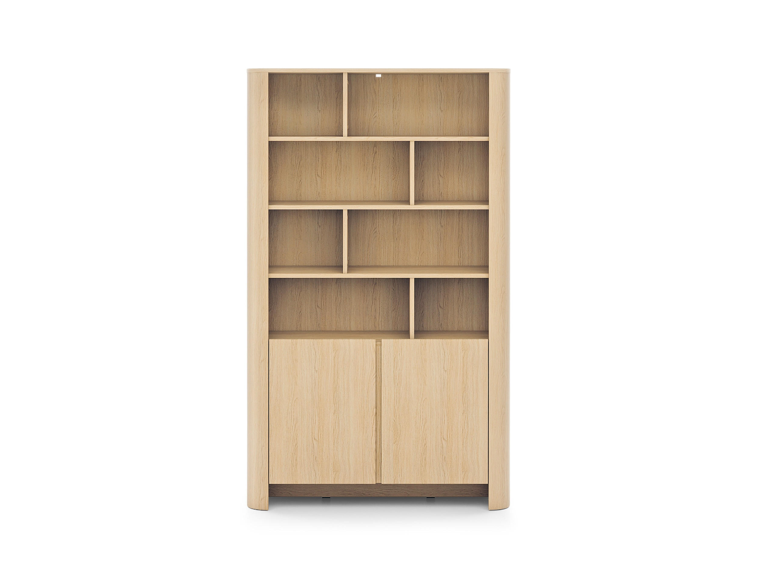 Masseno Bücherregal Eiche 103x160x39 cm
