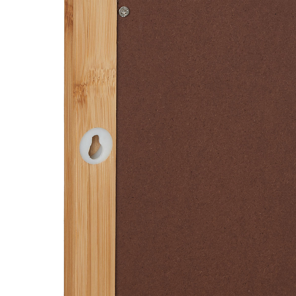 WANDSPIEGEL - Hellbraun, Glas/Holz (60/61.5/12cm) - Relaxdays