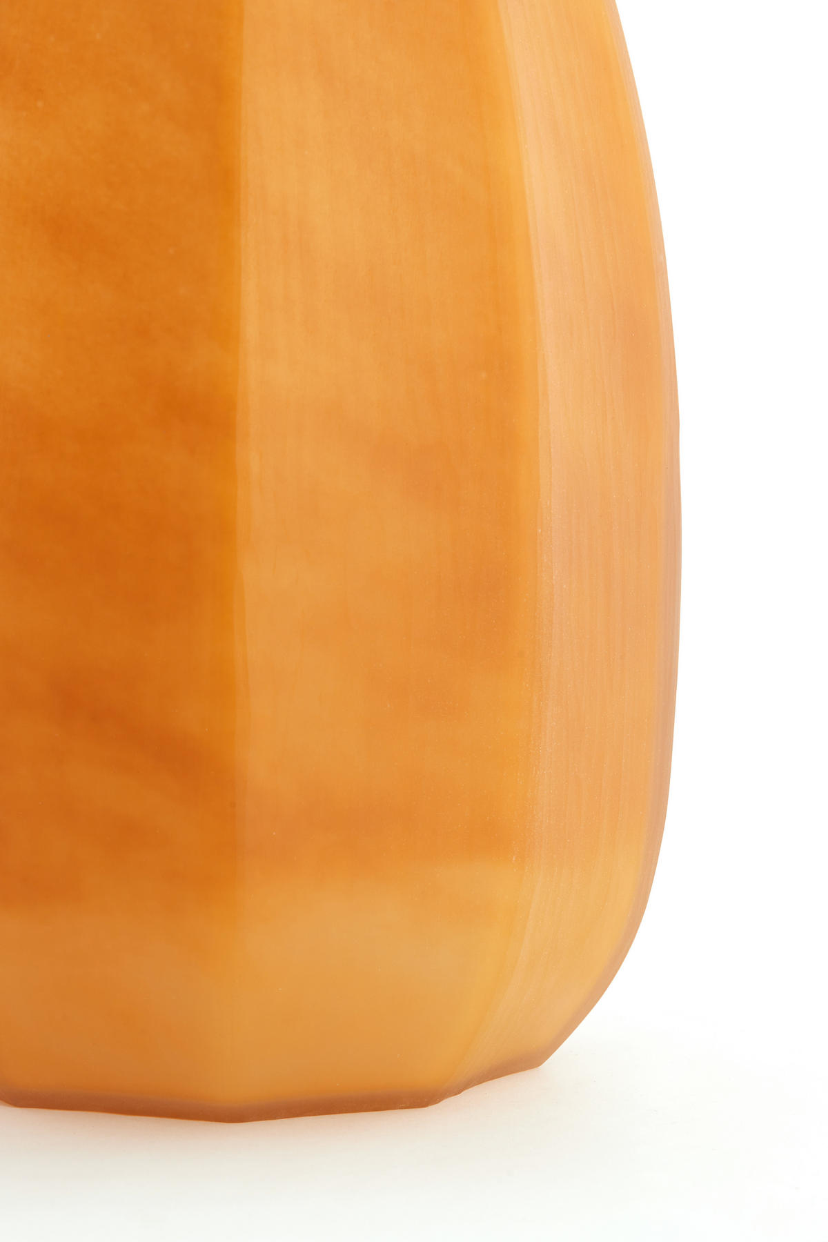 VAZE Bradley Braun 23/23/38 cm - Braun, Glas (38cm) - Light & Living