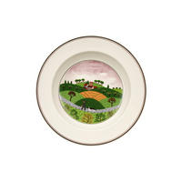 SUPPENTELLER JÄGER Design Naif bunt ø 21 cm - Multicolor, Keramik (21cm) - Villeroy & Boch