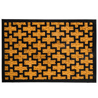 ROHOŽ - viacfarebná, textil/plast (60/40cm) - Relaxdays