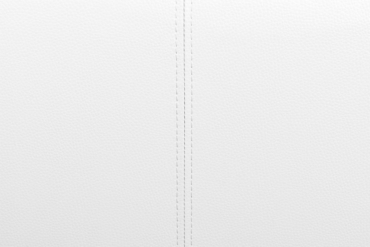3-SITZER-SOFA ESPECTO Lederoptik, weiß - Schwarz/Weiß, Textil (67/71/171cm) - KONSIMO®
