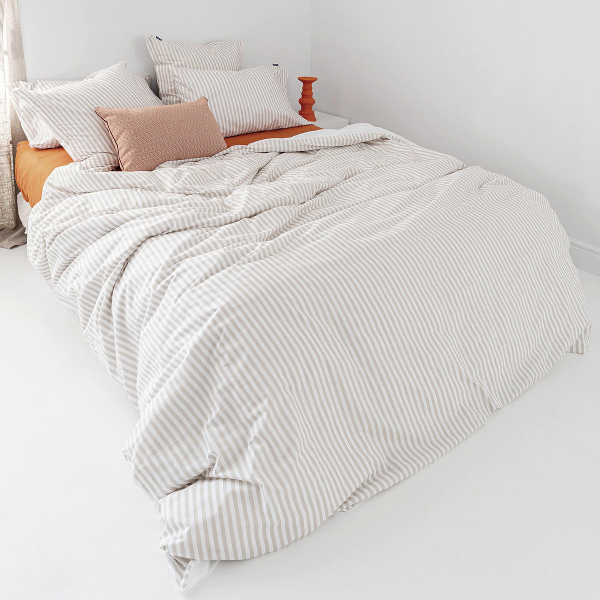 BETTBEZUG layering 200x200 cm (komfortgrösse) beige - Beige, Textil (200/200cm) - Happy Friday