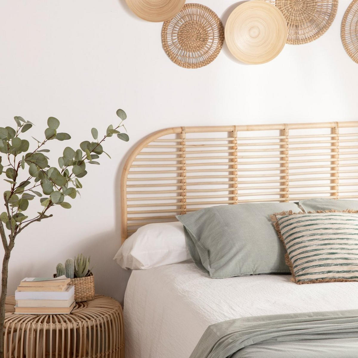 KOPFTEIL DOPPELTES Siloa Natürlich 160 cm x 60 cm - Naturfarben, Naturmaterialien (160/3cm) - Klast Home