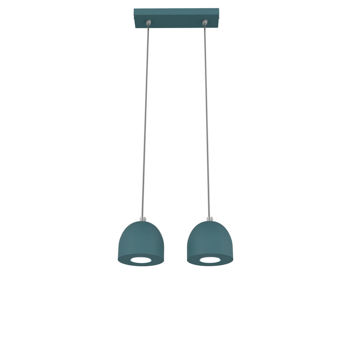 HÄNGELEUCHTE - Blau, Metall (6.5/27/120cm) - Lumicom