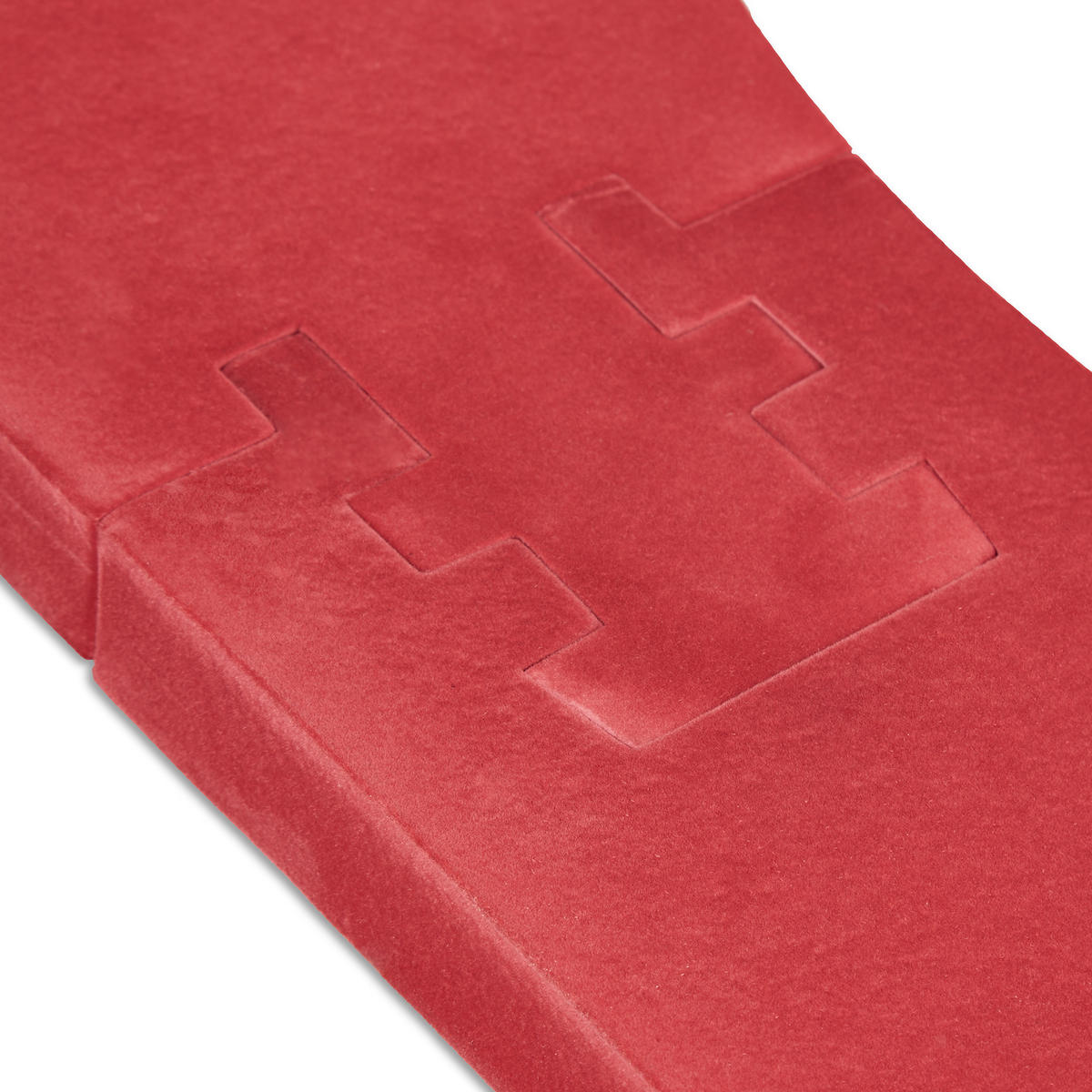 DARTSCHEIBE Schutzring - Dunkelrot, Textil (71/3/71cm) - Relaxdays