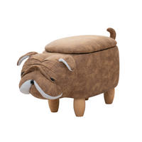 TIERHOCKER Mops Braun - Braun, Textil (30/37/63cm) - SVITA