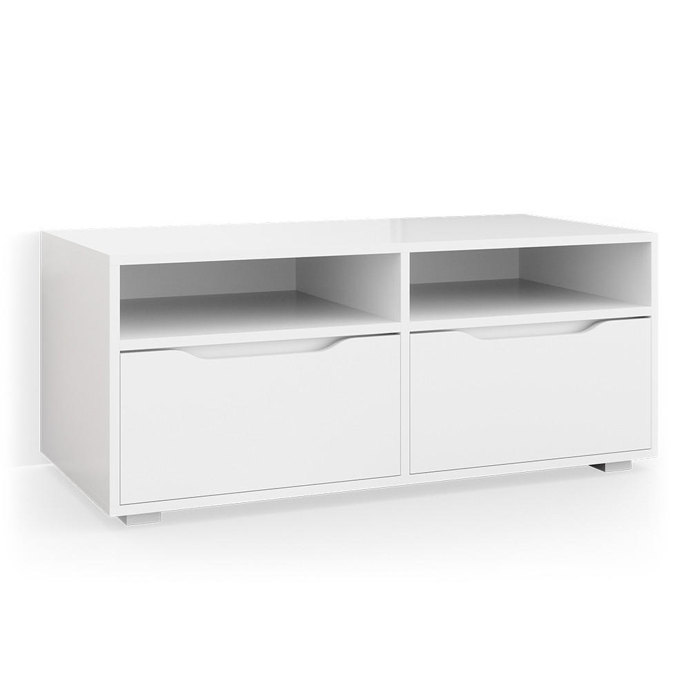 Vicco NÍZKÝ NÁBYTEK POD TELEVIZI Ruben Bílá 100.2 x 42.5 cm
