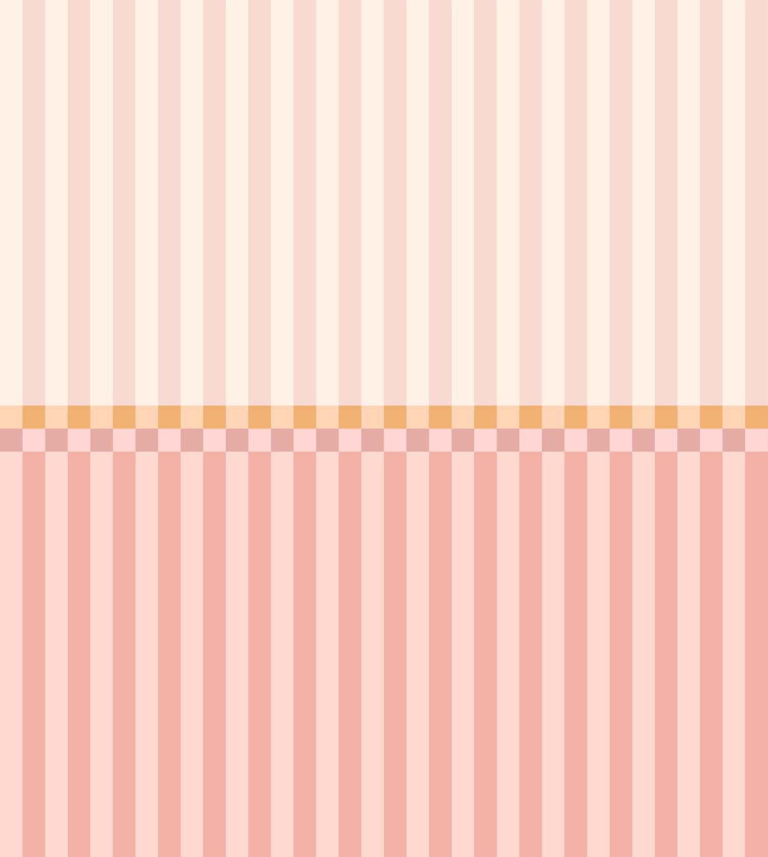 FOTOTAPETE Streifen 2.5 x 2.79 m - Pink, Papier (250/279cm) - ESTAhome