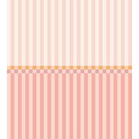 FOTOTAPETE Streifen 2.5 x 2.79 m - Pink, Papier (250/279cm) - ESTAhome