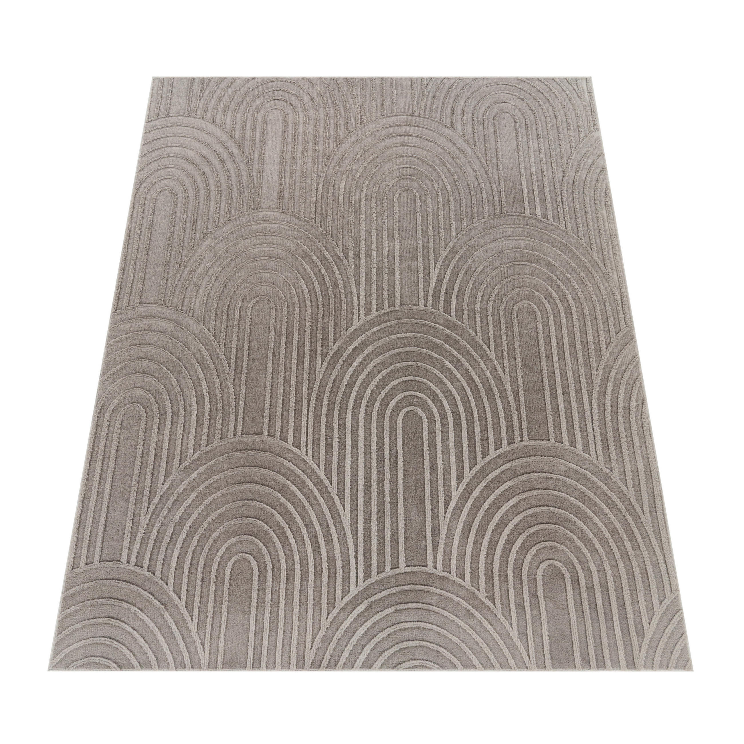 KURZFLORTEPPICH 160/220 cm Lelystad 524 - Grau, Textil (160/220cm) - Paco Home