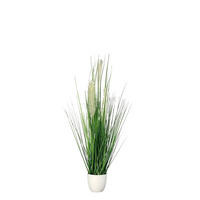 GRÄSER Künstliches Grasarrangement - Lilou 150 cm - Grün, Kunststoff (150cm) - aplanta