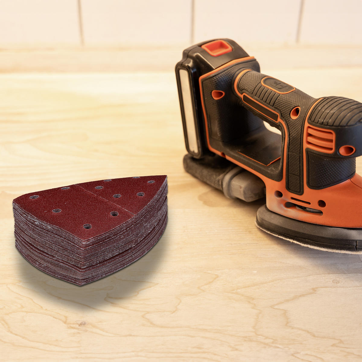 50XSCHLEIFPAPIER - Braun, Metall (0.1/10.5/15.2cm) - Relaxdays