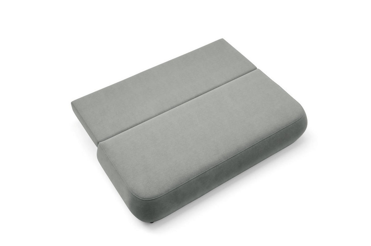SCHLAFSOFA mit Bettkasten Grau - Schwarz/Grau, Holz/Holzwerkstoff (210/82/106cm) - Furnisell