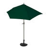 SONNENSCHIRM HALBRUND UV 50+ Grün - Grün, Textil (285/145cm) - MCW