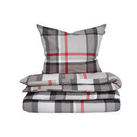 BETTWÄSCHESET Talisa - Feinbiber - 2-teilig - 135x200 cm - Grau - Grau, Textil (135/200cm) - SCHIESSER