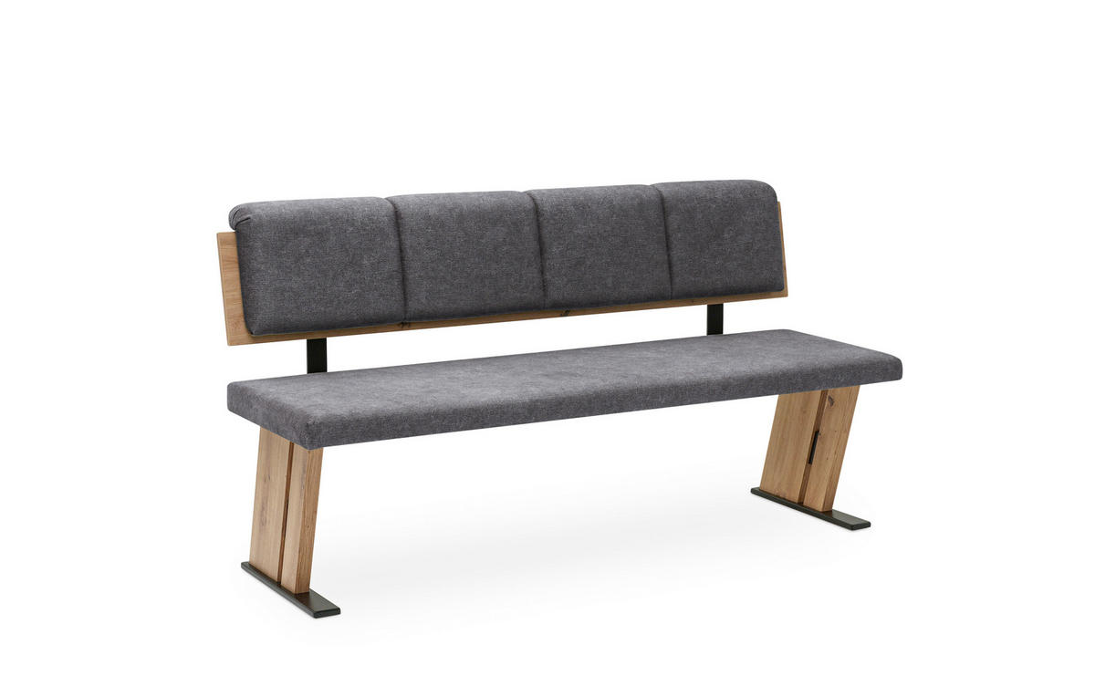ESSGRUPPE Modern Dolorita 1 für 5 Personen Dekor Artisan Eiche/Grau - Eiche Artisan/Grau, Kunststoff (140/87/60cm) - 58aufmkessel