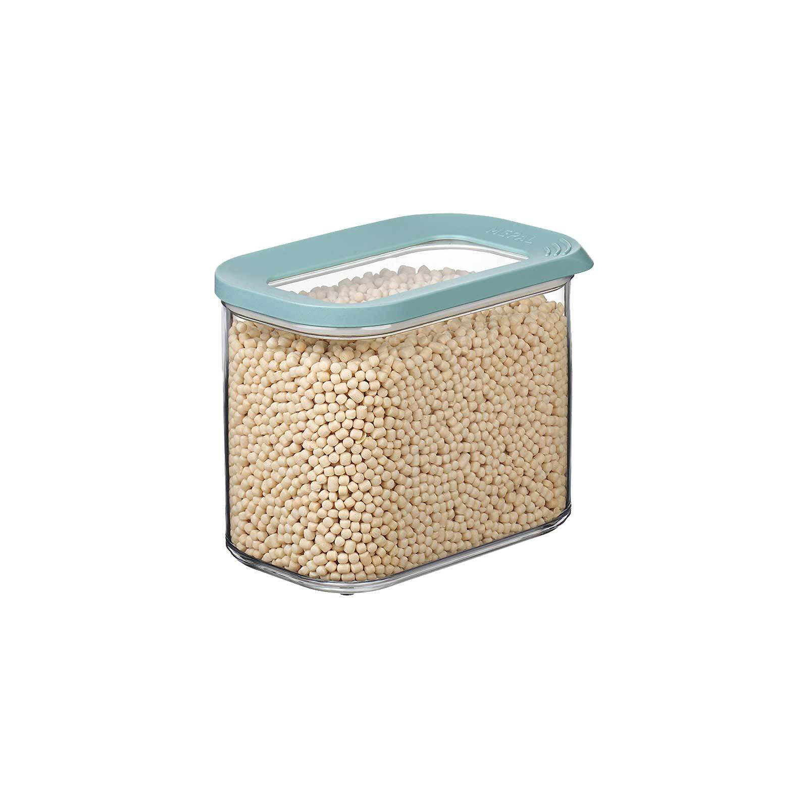 VORRATSDOSEN Modula Nordic Green 1000 ml 4er Set - Türkis, Kunststoff (9/11.4/14.4cm) - Mepal