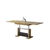 COUCHTISCH Kella höhenverstellbar ausziehbar bis 170 cm - Eichefarben, Holzwerkstoff (110/65/58cm) - Endo-Moebel