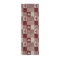 KÜCHENTEPPICH Rot Sally 48/200 cm - Rot, Kunststoff/Textil (48/200cm) - Atticgo
