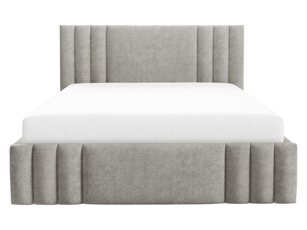 POLSTERBETT Ribo - Greige, Holz/Textil (180/200cm) - MIRJAN24
