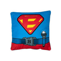 ZIERKISSEN DC Comics Superman Mehrfarbig 40 x 40 cm - Blau, Textil (40/40cm) - United Labels