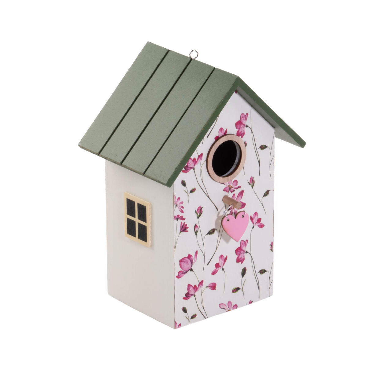 NISTKASTEN Lilliana 15/12/22 cm - Weiß, Holz (12/22/15cm) - Boltze Home