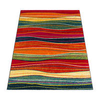 KURZFLOR-TEPPICH CANVAS 773 MEHRFARBIG 160X230 - Multicolor, Kunststoff (160/230cm) - Paco Home
