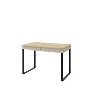 SCHREIBTISCH MURO 125x63x74,5 cm Bürotisch Computertisch, Beige - Beige, Holzwerkstoff (63/125/74.5cm) - MASSENO