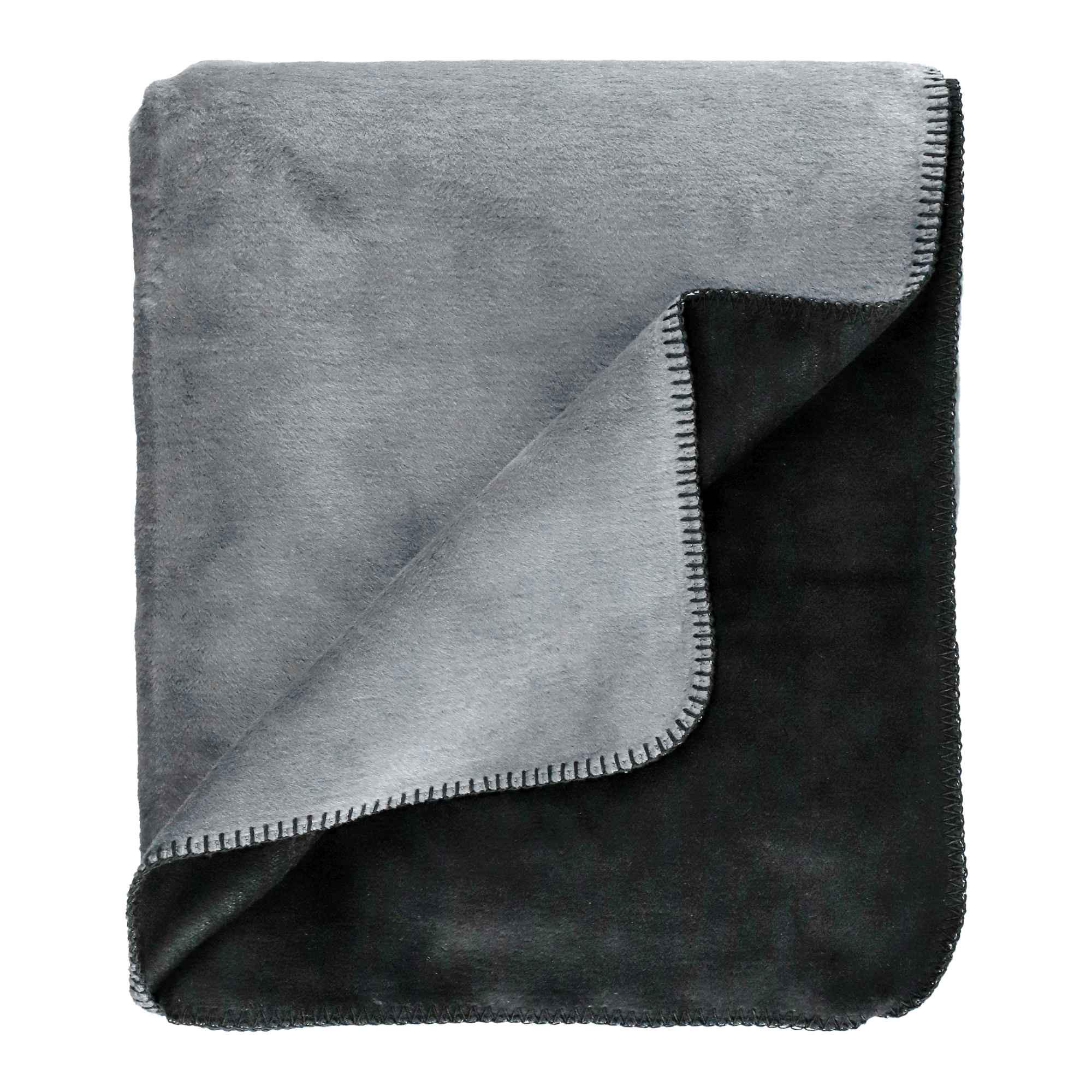 WOHNDECKE COVER - Anthrazit, Textil (150/200cm) - Sportalm Kitzbühel