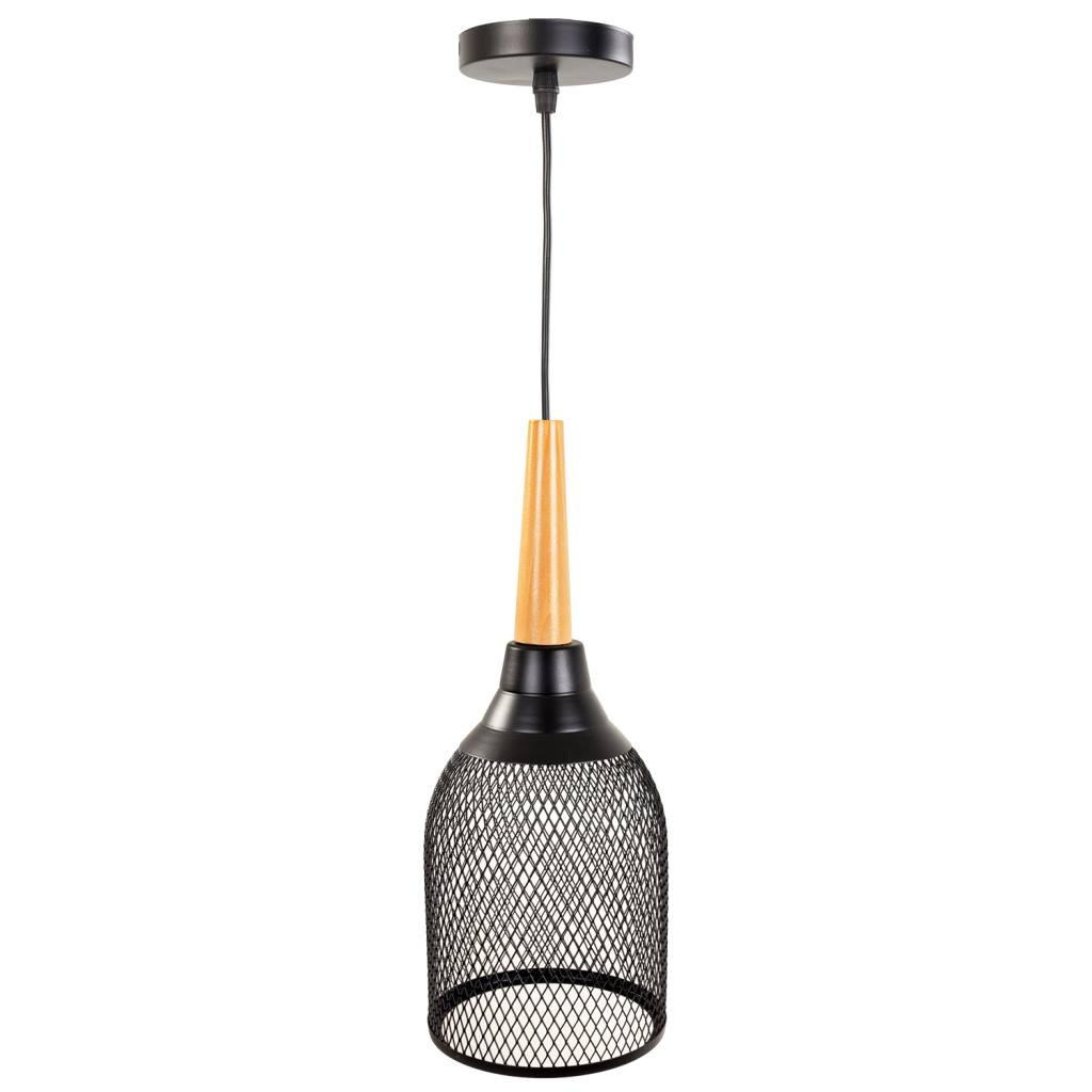 Wanderlust Lampe Schwarz 13.5x35x13.5 cm