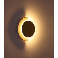 WANDLEUCHTE ROJAS Metall weiß matt, goldfarben matt, LED - Weiß, Metall (27.5/30/3.5cm) - Globo Lighting