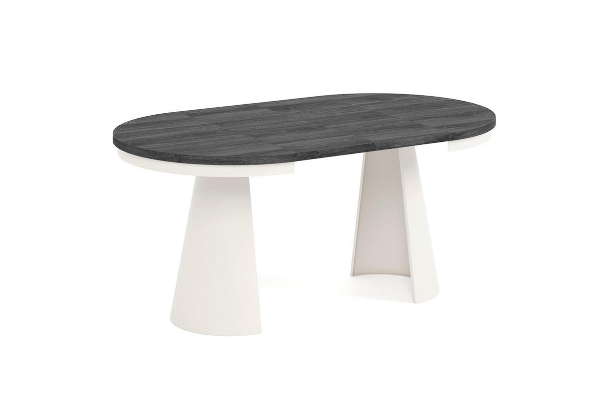 ESSTISCH CALMA Bis - Kaschmir/Beige, Holzwerkstoff/Metall (100/100/76cm) - Meblini