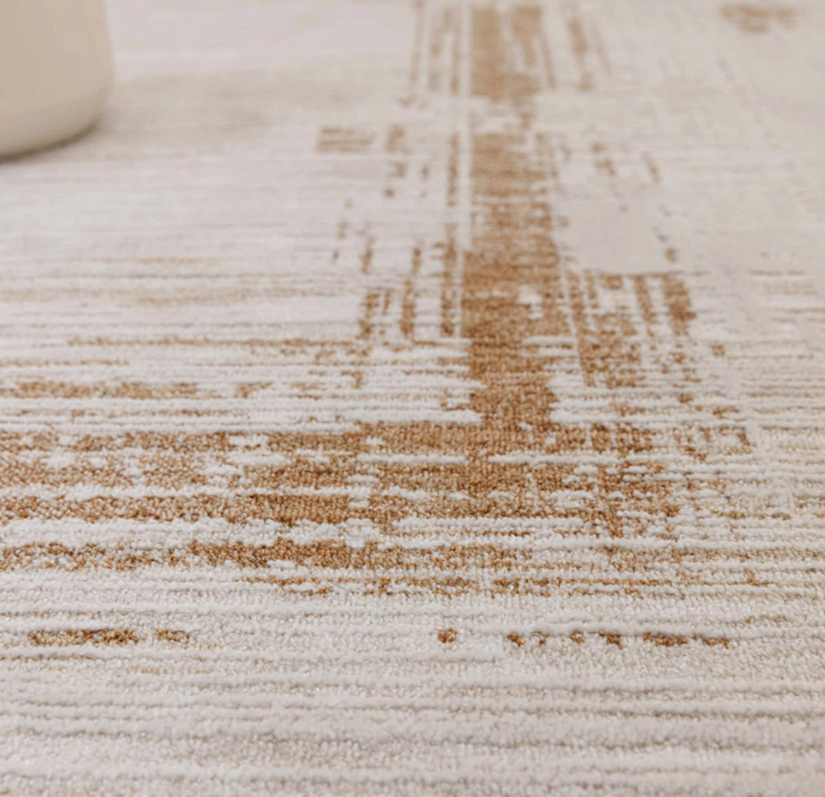 TEPPICH modern Flachgewebe ROMA Beige 200 x 300 cm - Beige, Textil (200/300cm) - Novatrend