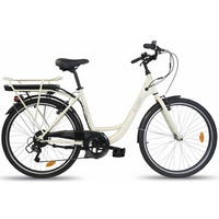 CITY E-BIKE 26" Mando, beige - Beige, Metall (125cm) - LLOBE
