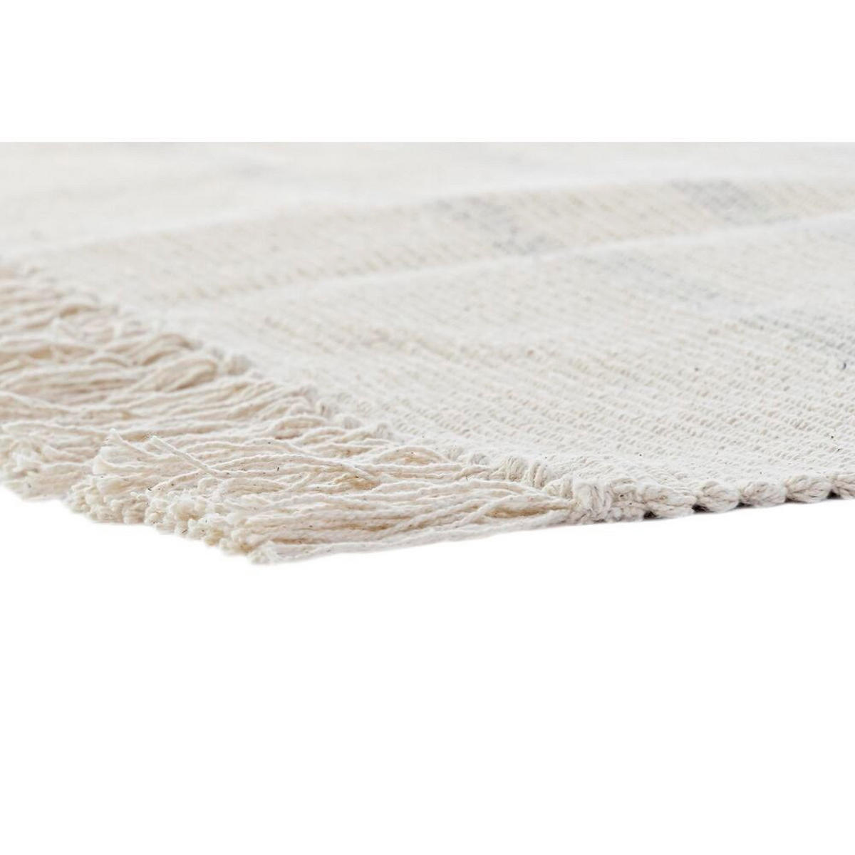 TEPPICH Grau Weiß (120 x 180 x 0,75 cm) (2 Stück) - Multicolor, Textil (120/180cm) - DKD Home Decor