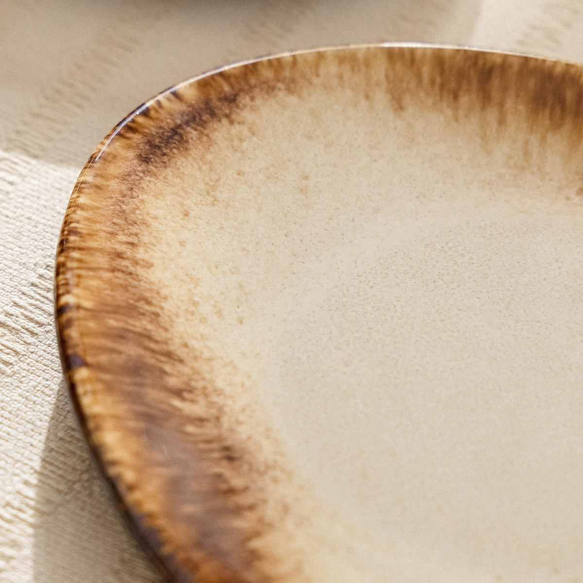 GESCHIRRSET PRIMA, 6-Personen, 42-tlg, Hellbeige - Beige, Keramik (25.7/2.4/24cm) - KONSIMO®
