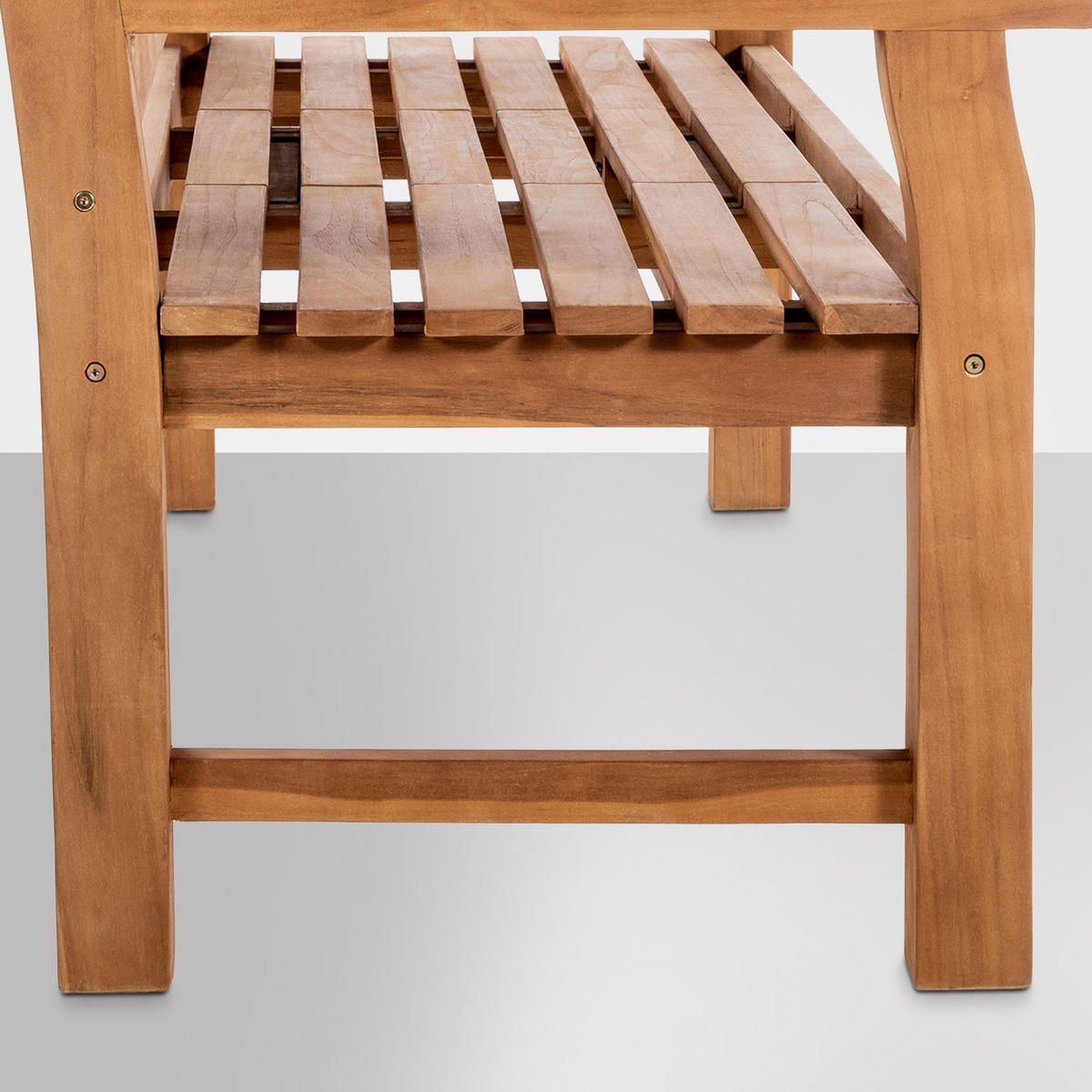 GARTENBANK 150/61 cm Holz teak - Teakfarben, Holz (150/93/61cm) - CLP