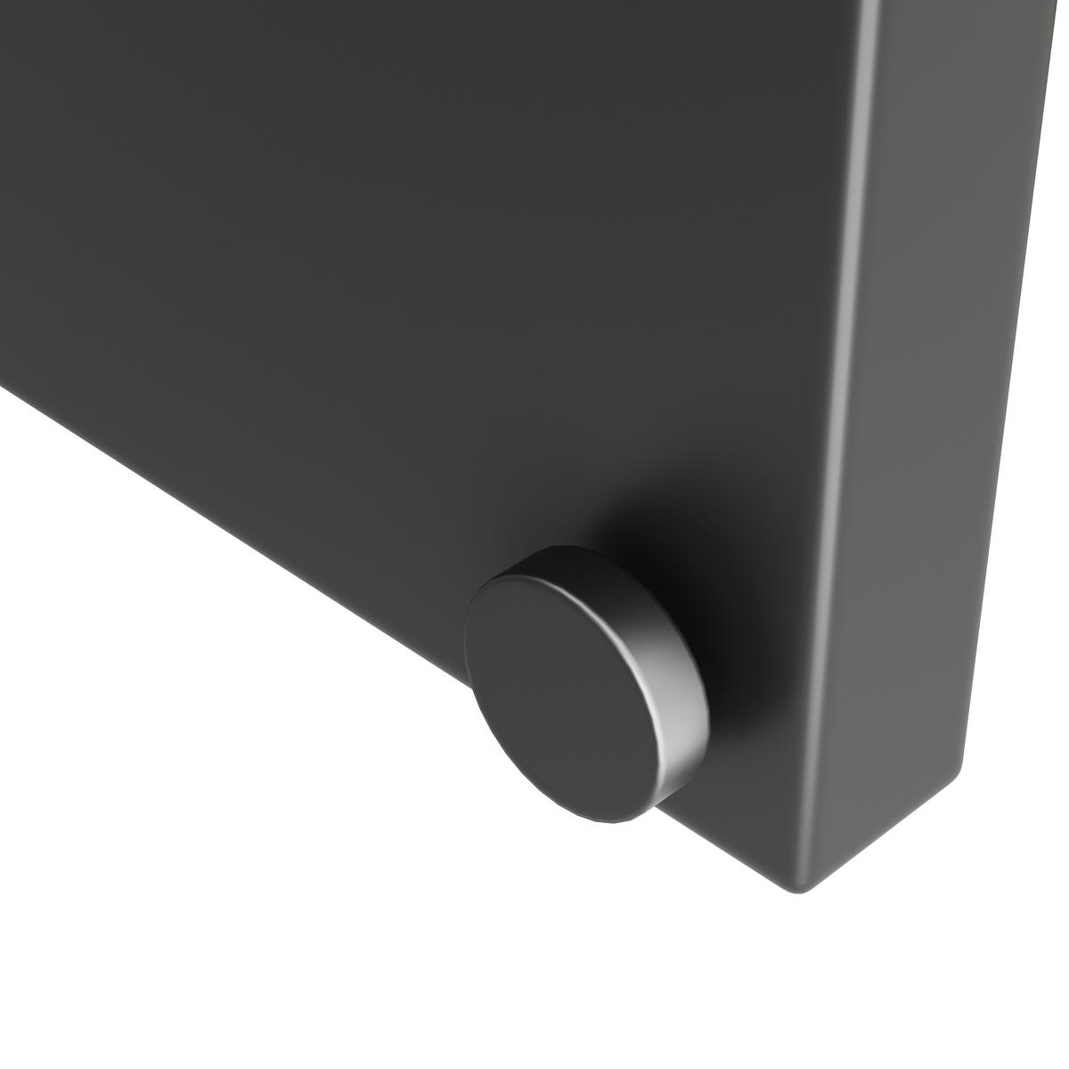 ESSTISCH ausziehbar 119-158,5/80/75 cm DE-39666 Schwarz - Schwarz, Holzwerkstoff (80/119/75cm) - ComfortXL