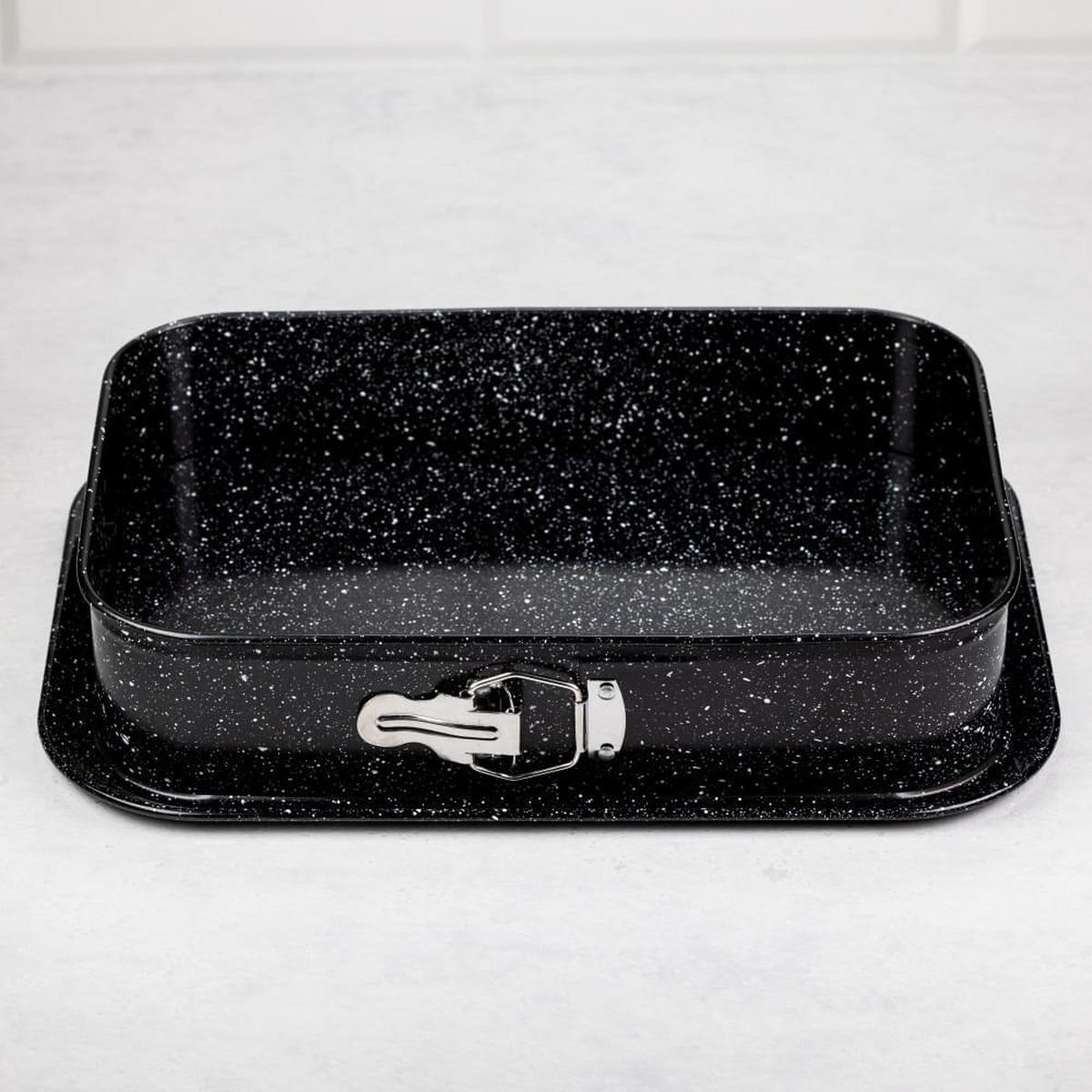 BACKFORM Schwarz 39/27/7.5 cm KH1786 - Schwarz, Metall (27/7.5/39cm) - Kinghoff 