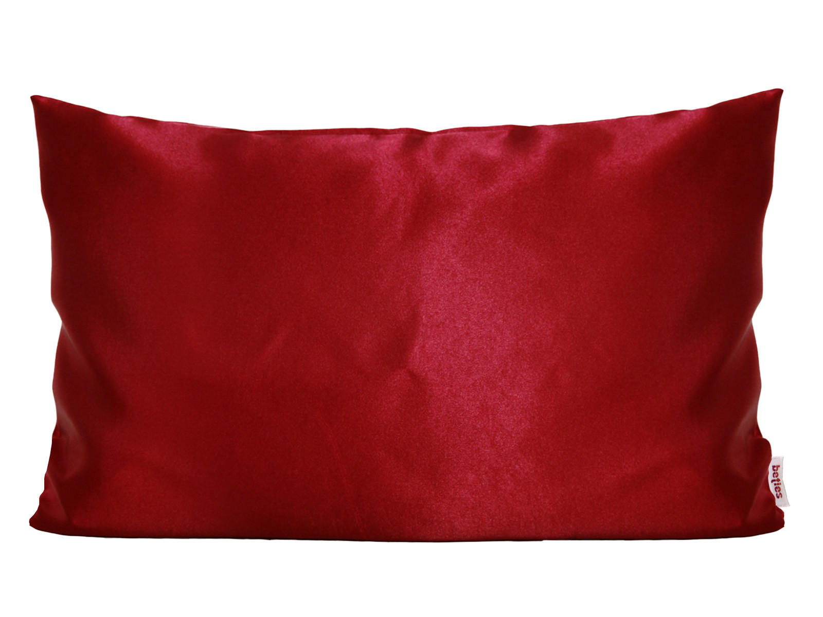 KISSENBEZUG Glanz Satin karmin-rot 40/60 cm - Rot, Textil (40/60cm) - beties Heimtextil