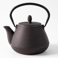 TEEKANNE Gusseisen Yuki 1000 ml - Schwarz, Metall (1L) - AROMELIO