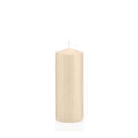 STUMPENKERZEN Creme Ø 58 x 150 mm, 16 Stück - Creme, Paraffin (6/15cm) - Wiedemann Kerzen