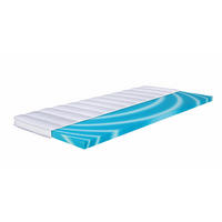 GELSCHAUM-TOPPER "Top Klima Gel", 160 x 200 cm, Höhe: ca. 6 cm - Weiß, Textil (160/200cm) - Hn8 Schlafsysteme