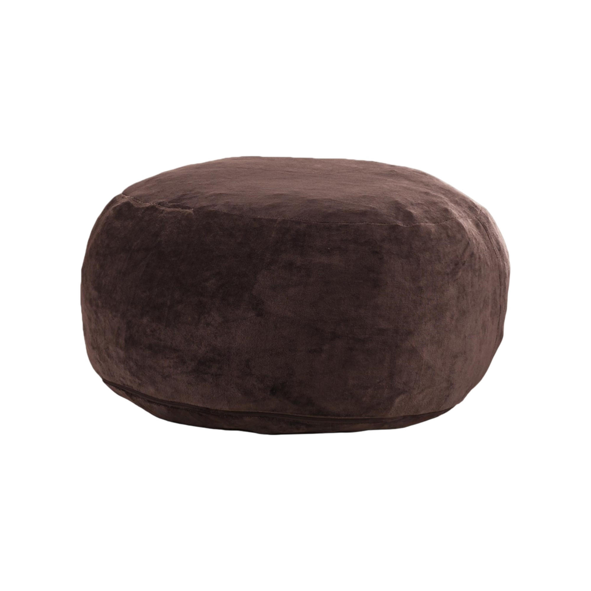 Beauniv Sitzsacksofa Braun 90x50x90 cm
