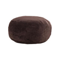 SITZSACKSOFA faltbar Braun - Braun, Kunststoff (90/50/90cm) - Beauniv