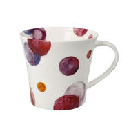 TEETASSE Aubergine, Fine Bone China, Fuchsia, 350 ml - Multicolor, Keramik (0.35L) - Goebel