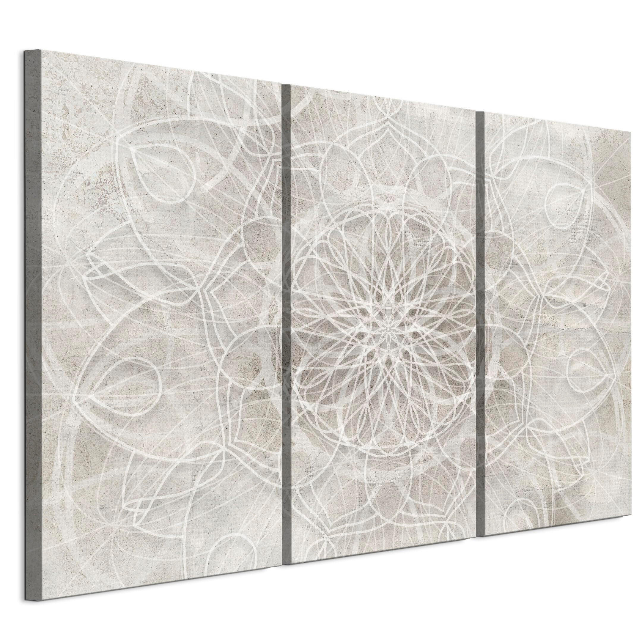 LEINWANDBILD Boho 3-tlg. 120x80 cm - Multicolor, Holz (120/80cm) - LUMASOUL