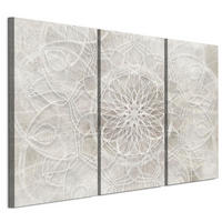 LEINWANDBILD Boho 3-tlg. 120x80 cm - Multicolor, Holz (120/80cm) - LUMASOUL