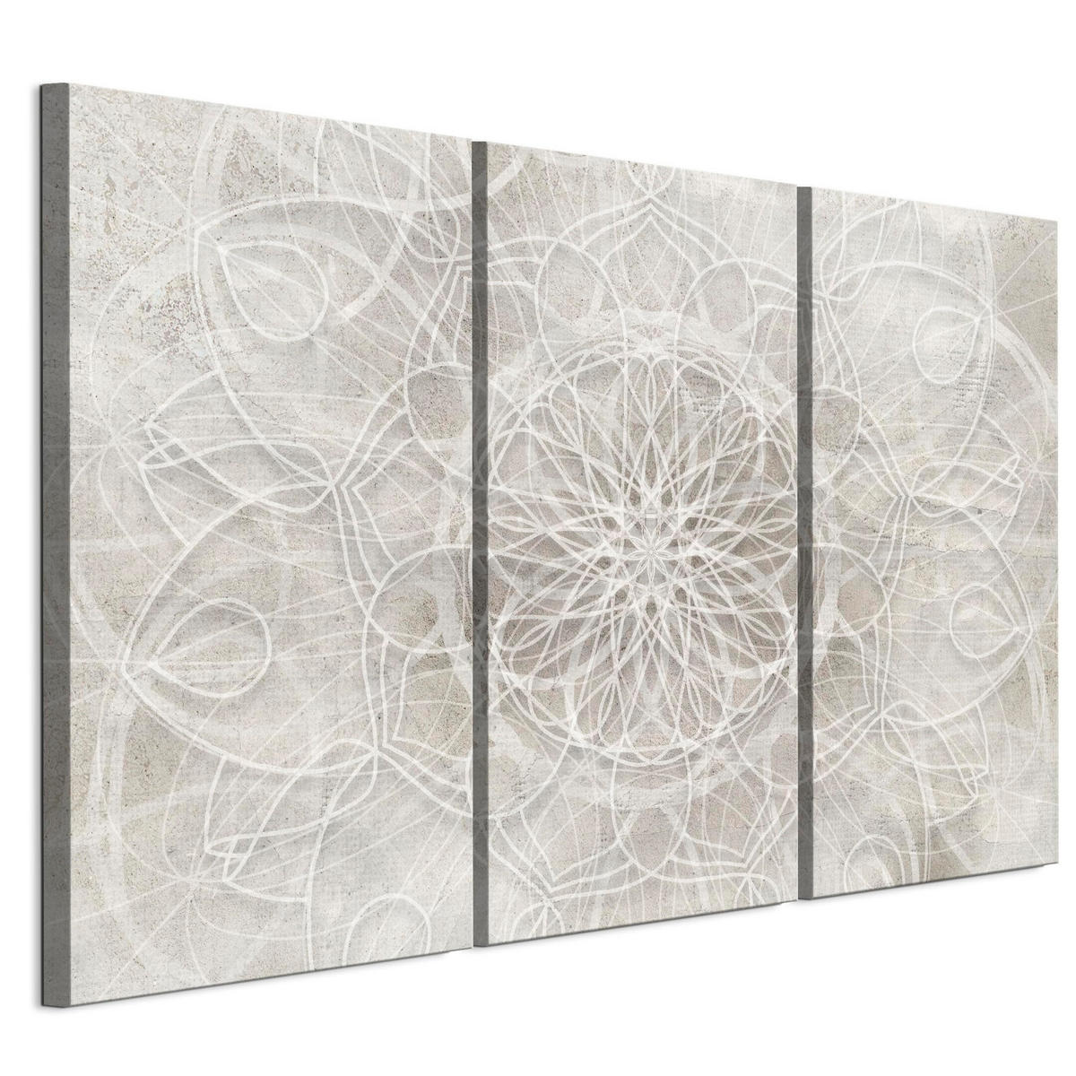 LEINWANDBILD Boho 3-tlg. 120x80 cm - Multicolor, Holz (120/80cm) - LUMASOUL